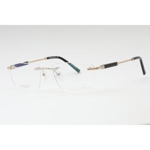 NWT Charriol PC75072-C02 55mm Shiny Silver Eyeglasses